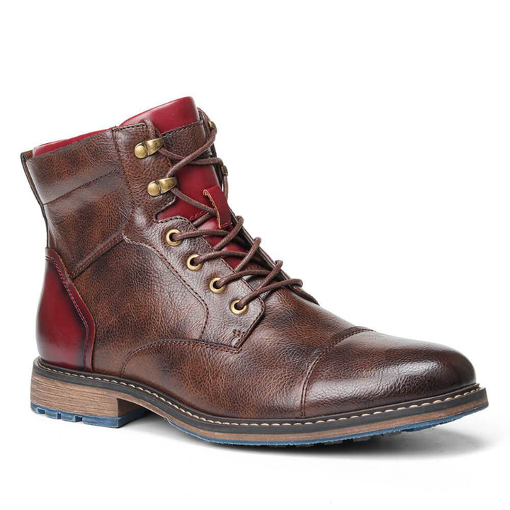 Isaac™ - Zeitlose Oxford-Stiefel aus Leder