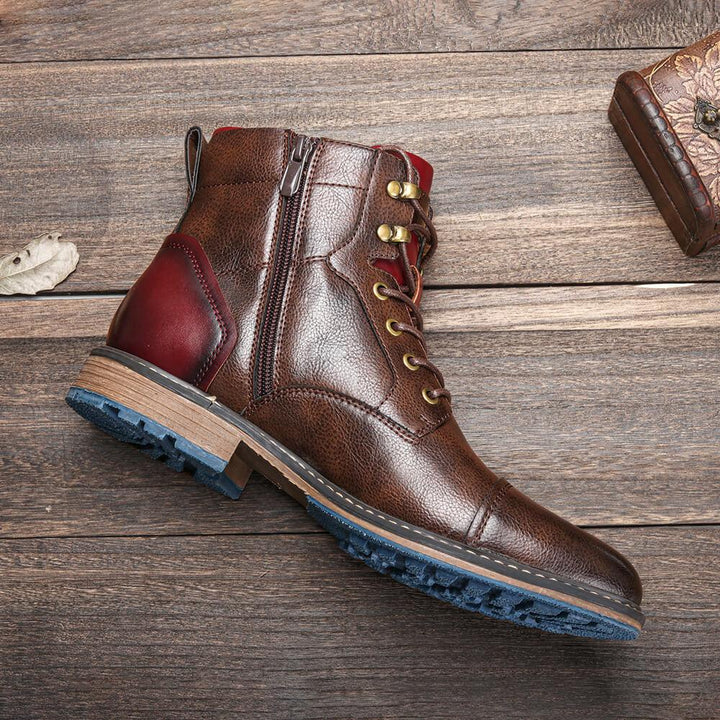 Isaac™ - Zeitlose Oxford-Stiefel aus Leder