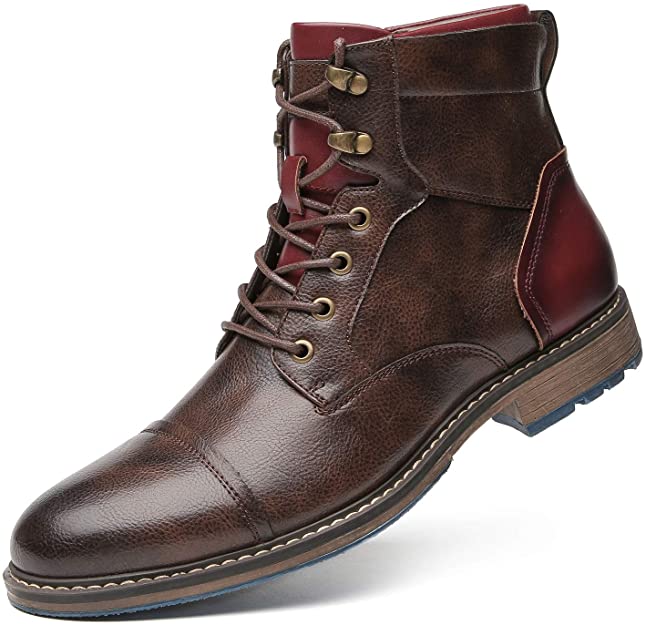 Isaac™ - Zeitlose Oxford-Stiefel aus Leder