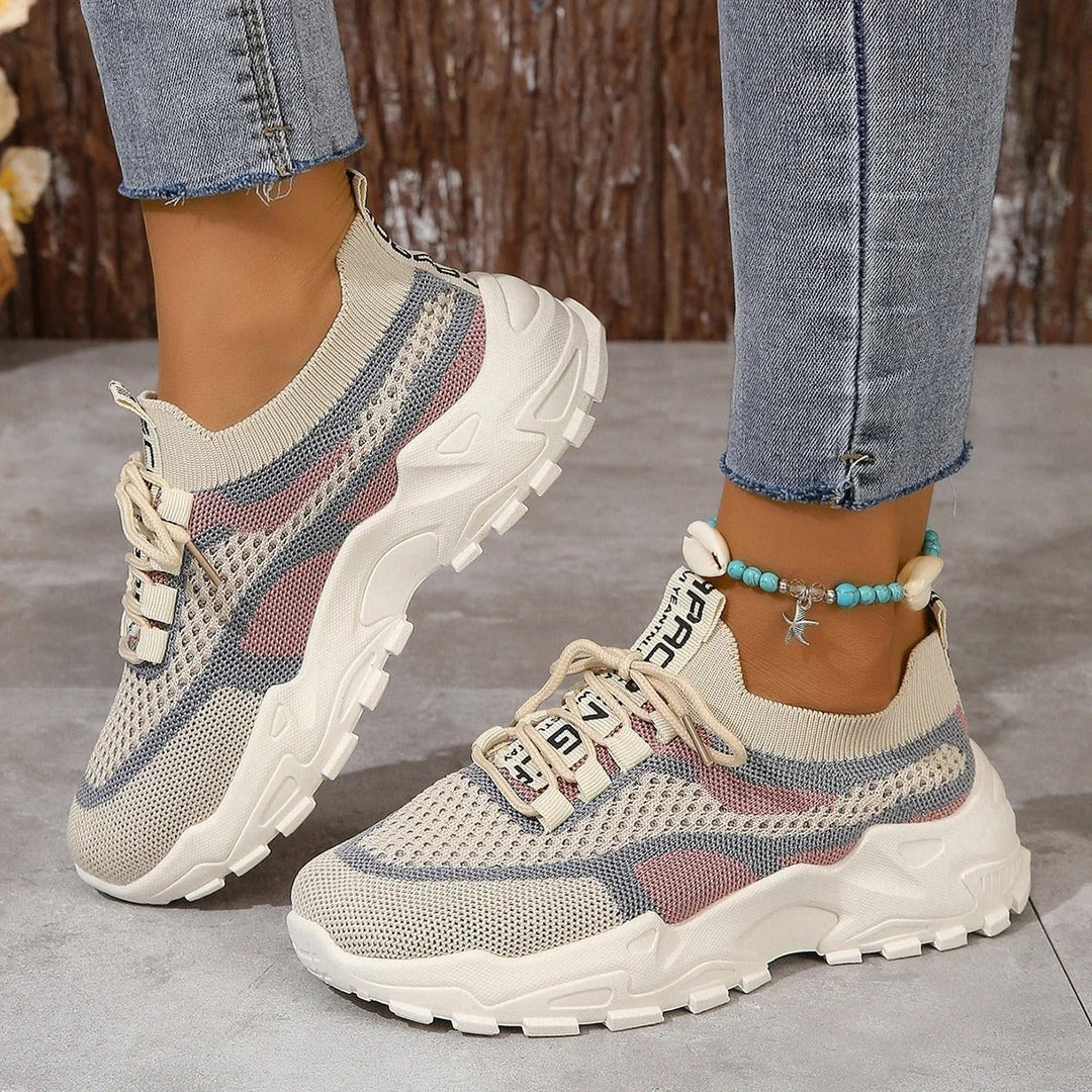 Lina™ - Turnschuhe Med Mesh Rosa / 36
