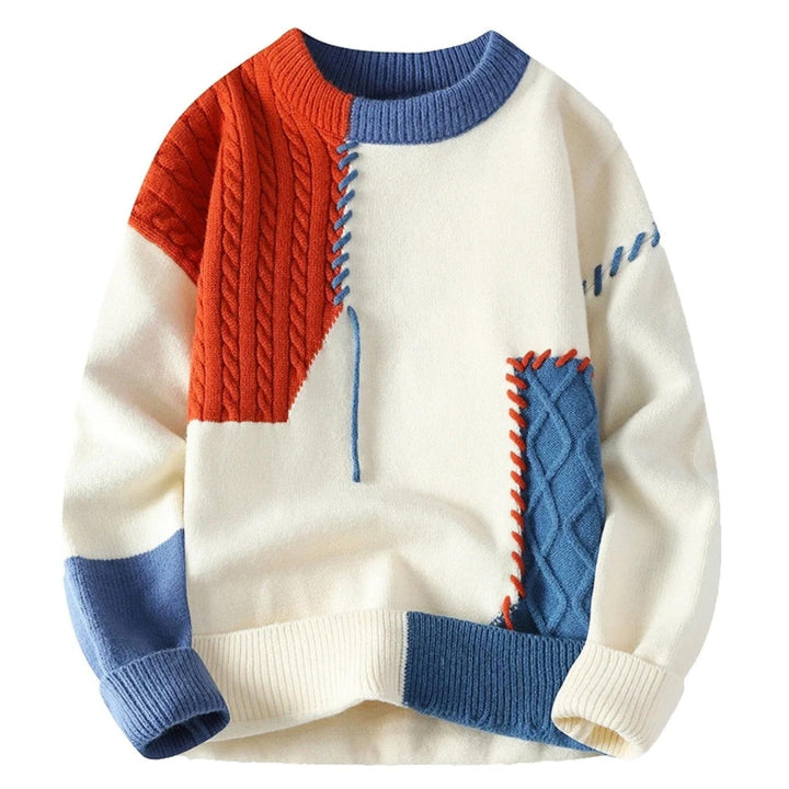 Aron™ - Patchwork-Pullover