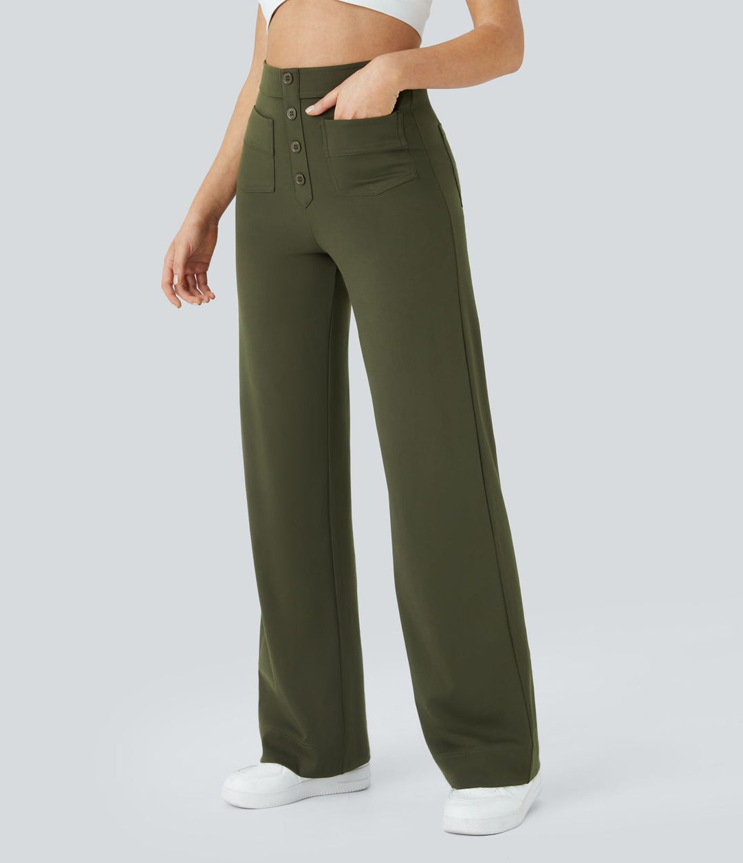 Annelise™ - Elastische Hose mit hoher Taille