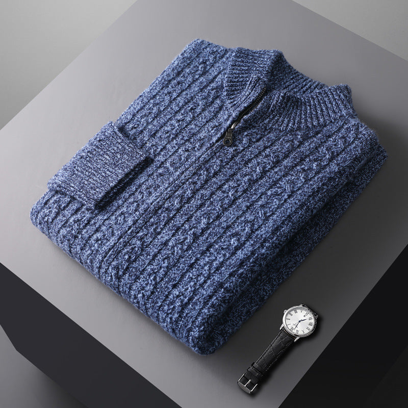CIÉLO Merino Heritage Zopfstrickjacke