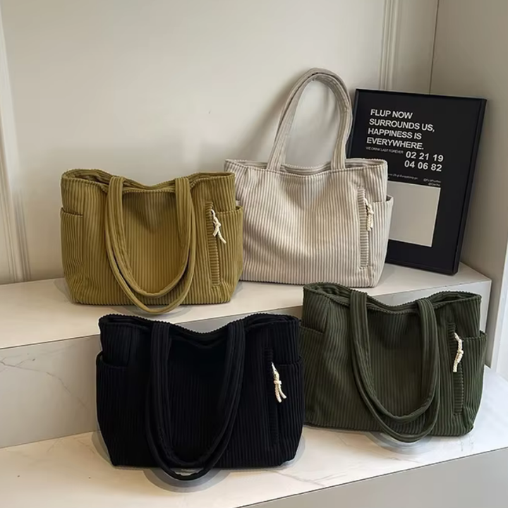 Senne™ - Tote Cord Umhängetasche