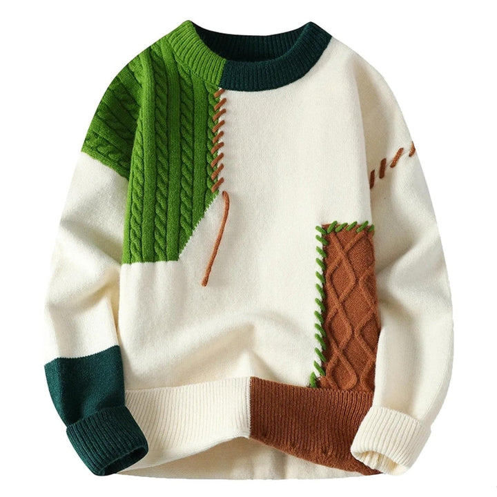 Aron™ - Patchwork-Pullover