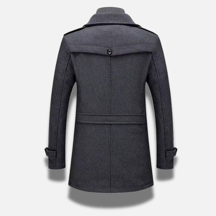 Benjamin™ - Eleganter Mantel aus einer Wollmischung
