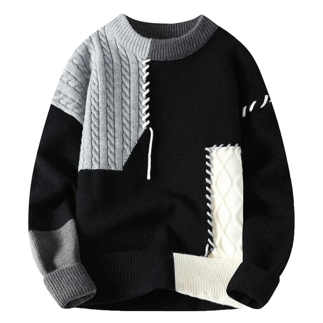 Aron™ - Patchwork-Pullover