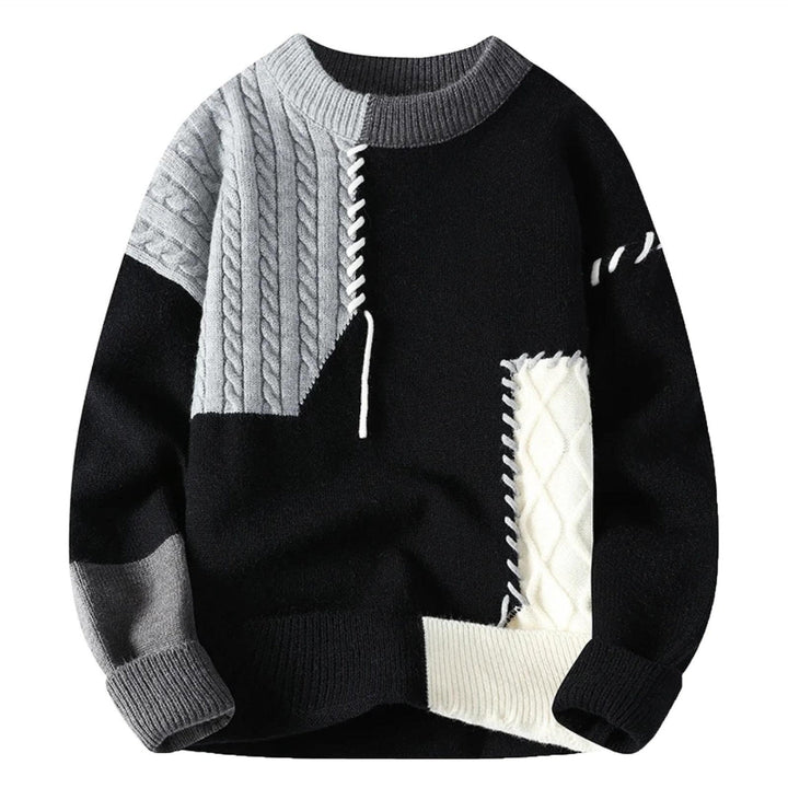 Aron™ - Patchwork-Pullover