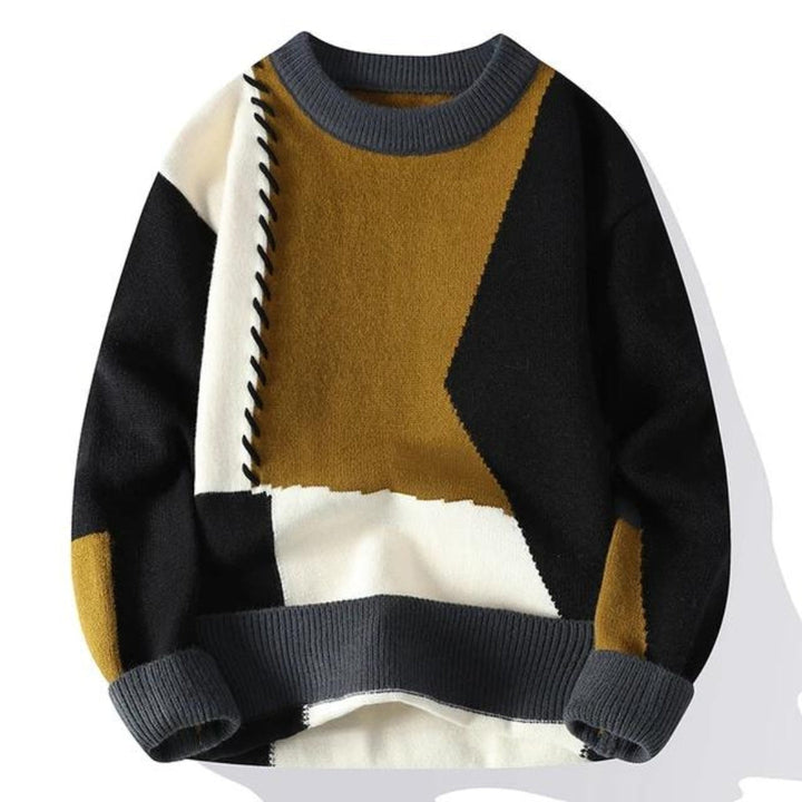 Aron™ - Patchwork-Pullover