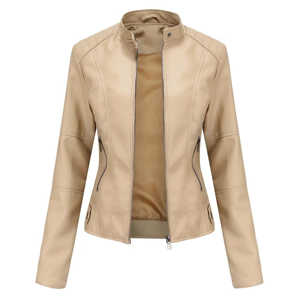 Sienna™ - Stilvolle Lederjacke