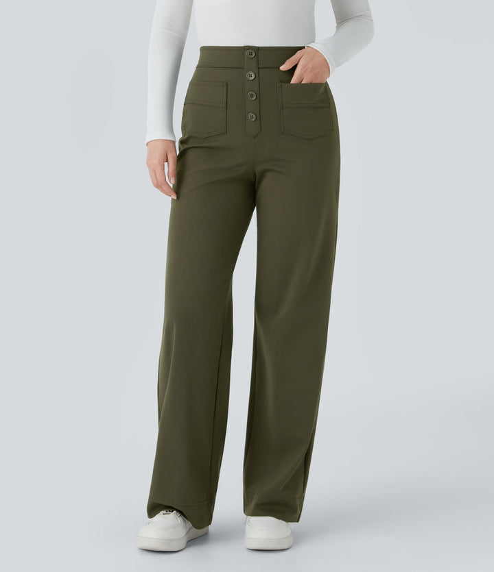 Annelise™ - Elastische Hose mit hoher Taille