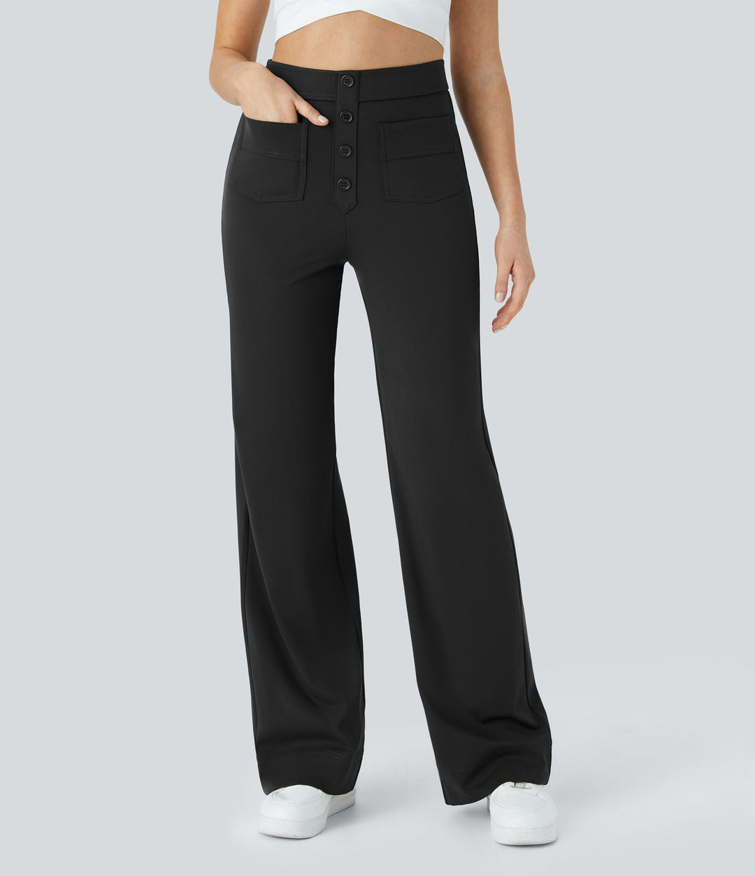 Annelise™ - Elastische Hose mit hoher Taille