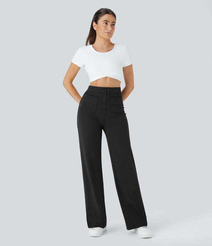 Annelise™ - Elastische Hose mit hoher Taille