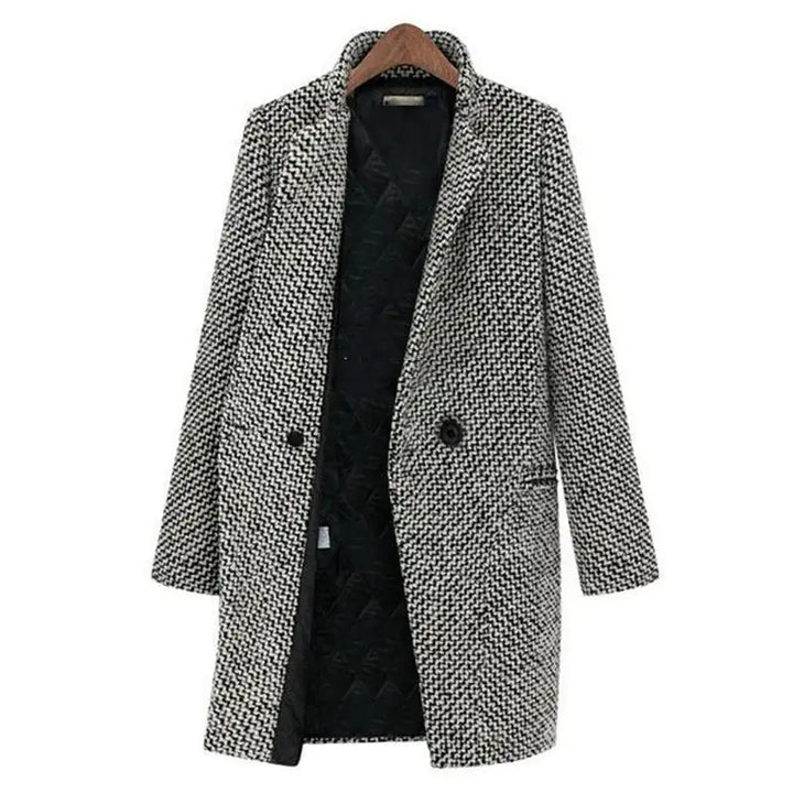 Liva™ - Eleganter langer Midimantel für zeitlose Raffinesse