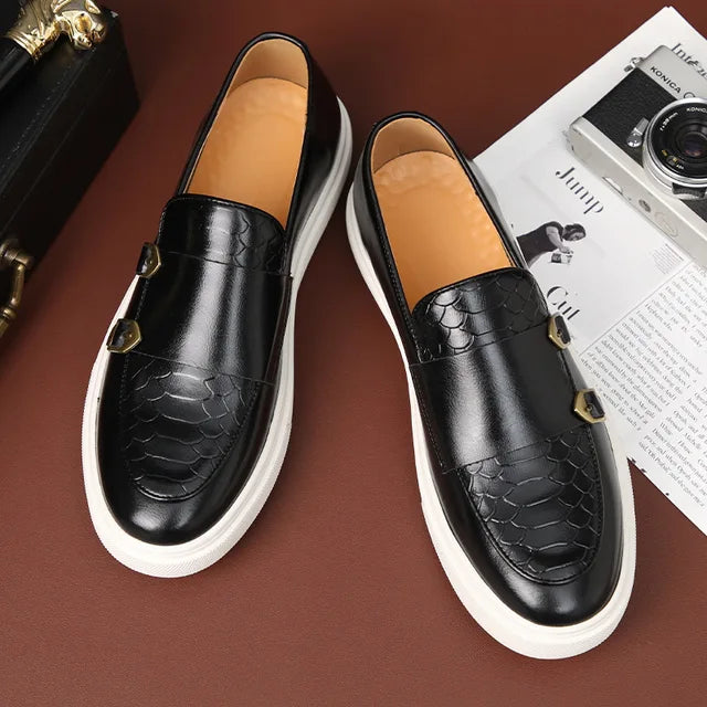 Men Loafers Schwarz / 38 (Us 6)