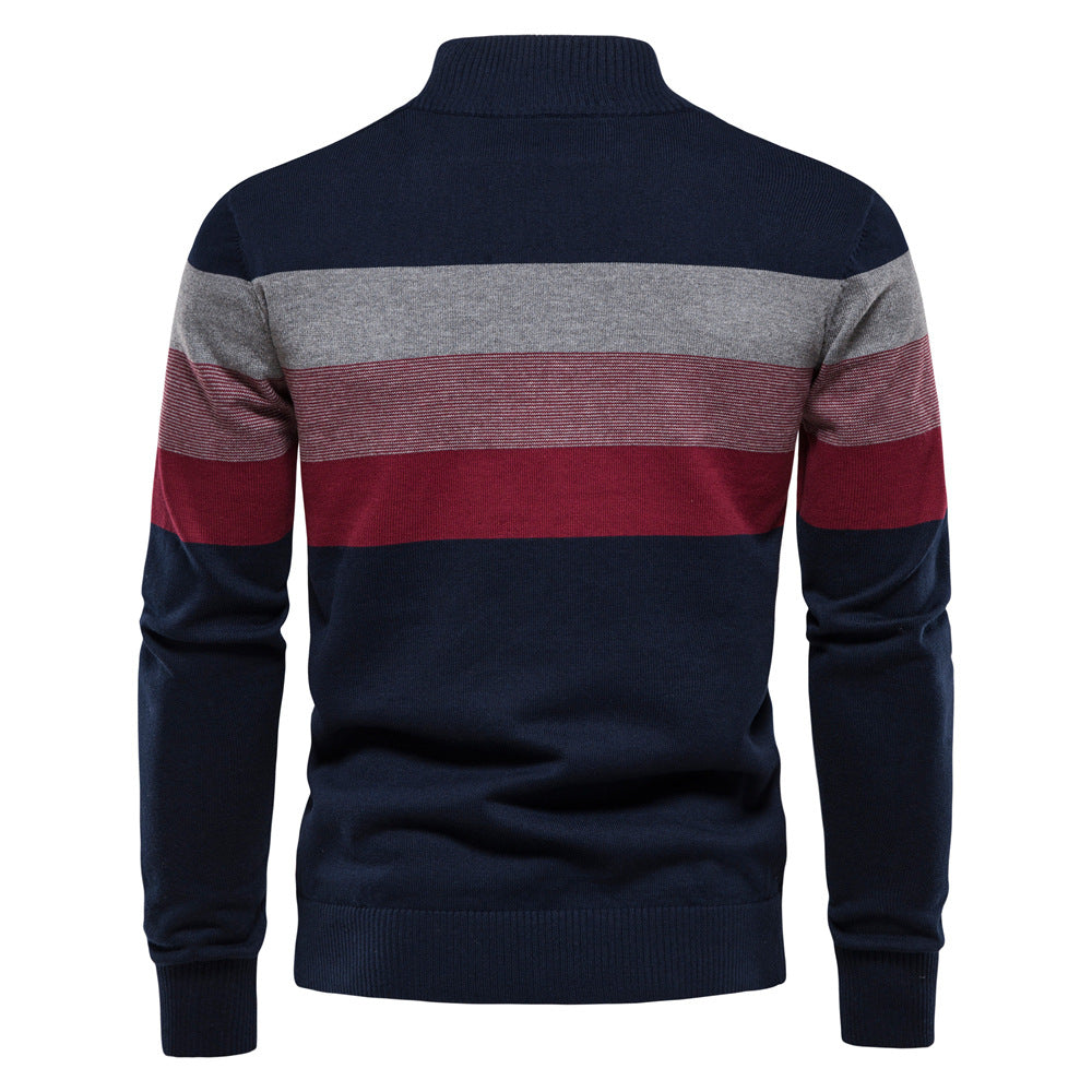 Lawrence™ - Gestreifter Retro-Pullover