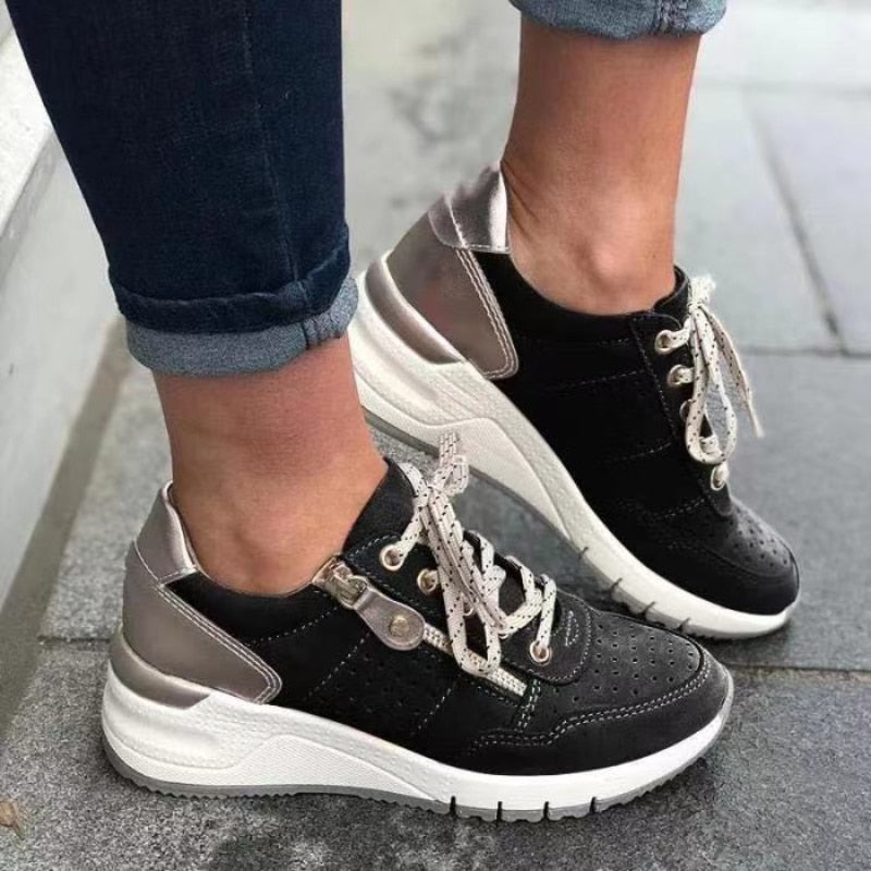 Elina Sneakers™ - Ultimative Komfortschuhe Schwarz / 36