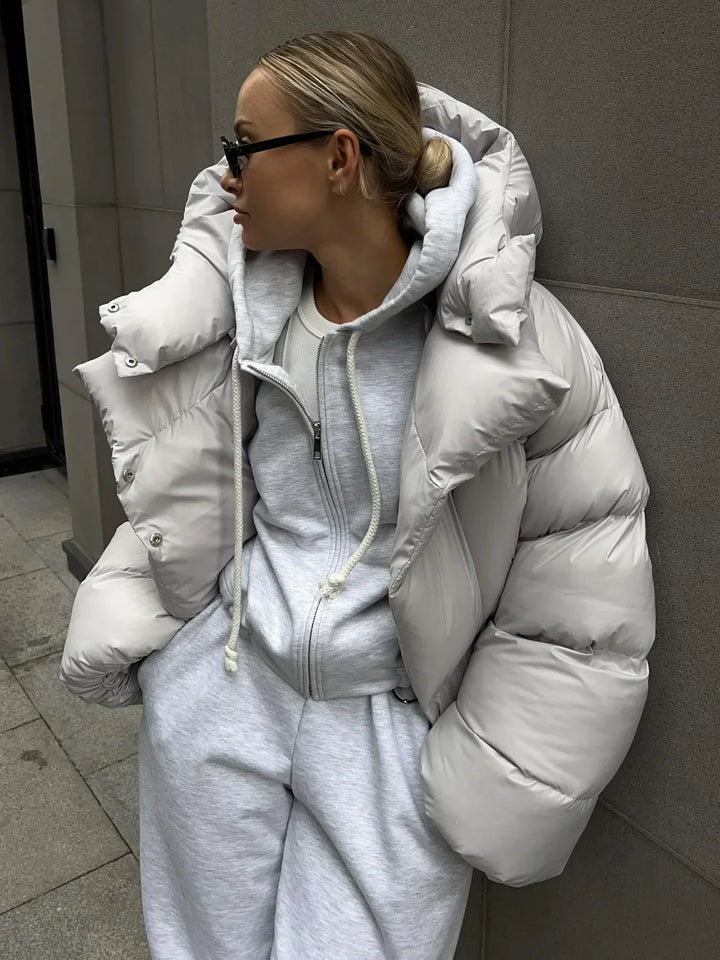 Maeve™ - Doppellagige Pufferjacke in Übergröße