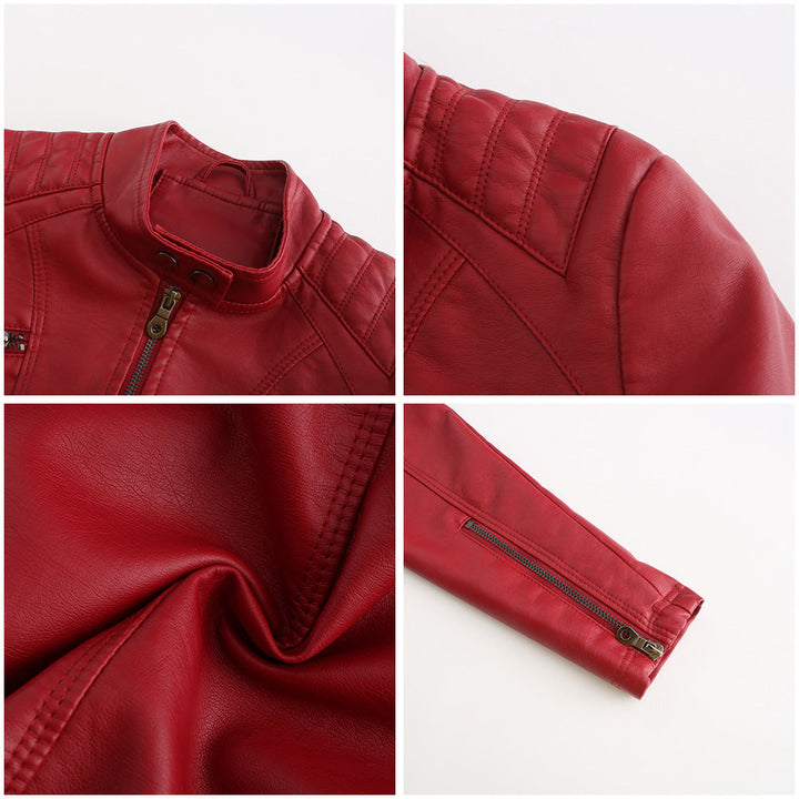 Elena™ - Stylische Und Einzigartige Lederjacke