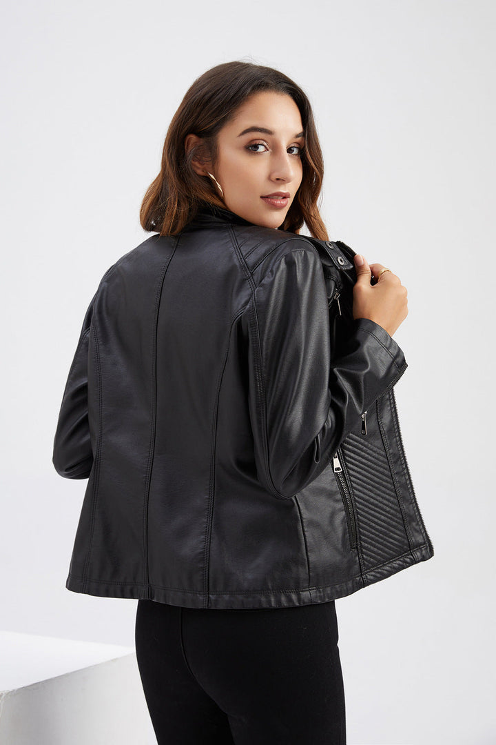 Elena™ - Stylische Und Einzigartige Lederjacke