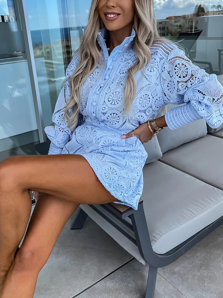 Romy™ - Elegantes Zweiteiliges Sommer-Set Hellblau / S