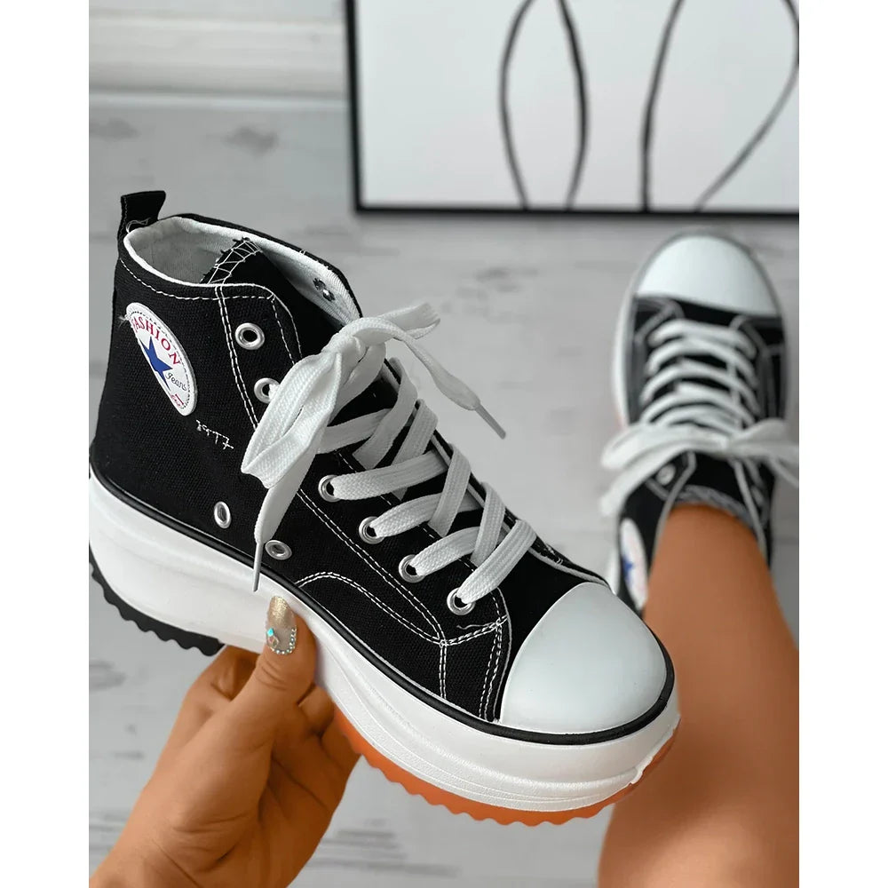 Diana™ - Freizeit-Sportschuhe Schwarz / 36