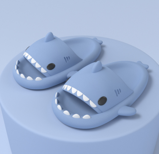 Sharkies - Haifisch-Hausschuhe