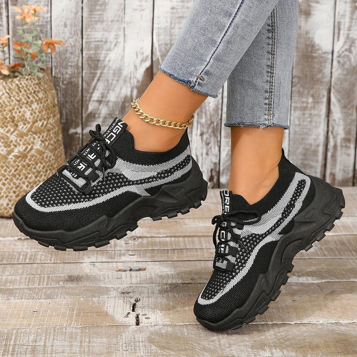 Lina™ - Turnschuhe Med Mesh Schwarz / 36
