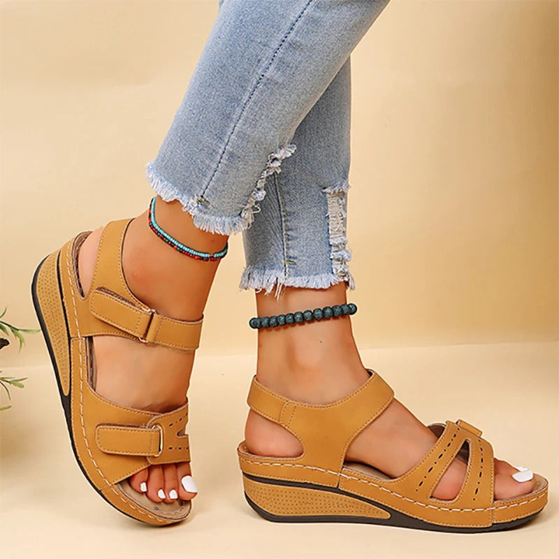 Mia™ - Römersandalen Für Frauen Braun / 35